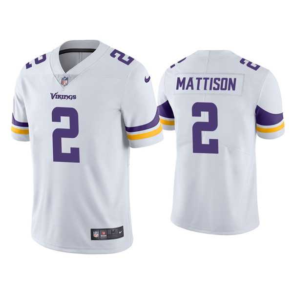 Nike Men & Women & Youth Minnesota Vikings #2 Alexander Mattison White Vapor Untouchable Limited Stitched Jersey,We sell and wholesale Nike Men & Women & Youth Minnesota Vikings #2 Alexander Mattison White Vapor Untouchable Limited Stitched Jersey on line form chian!